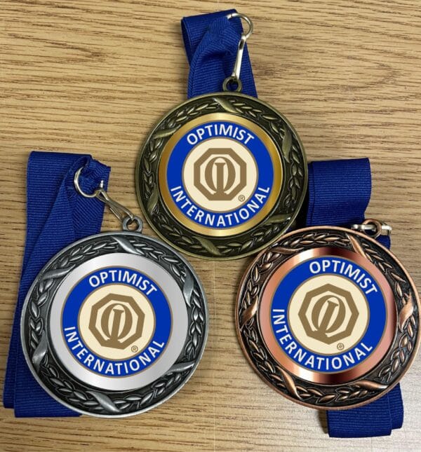 Optimist Ribbons Optimist Logo Medal