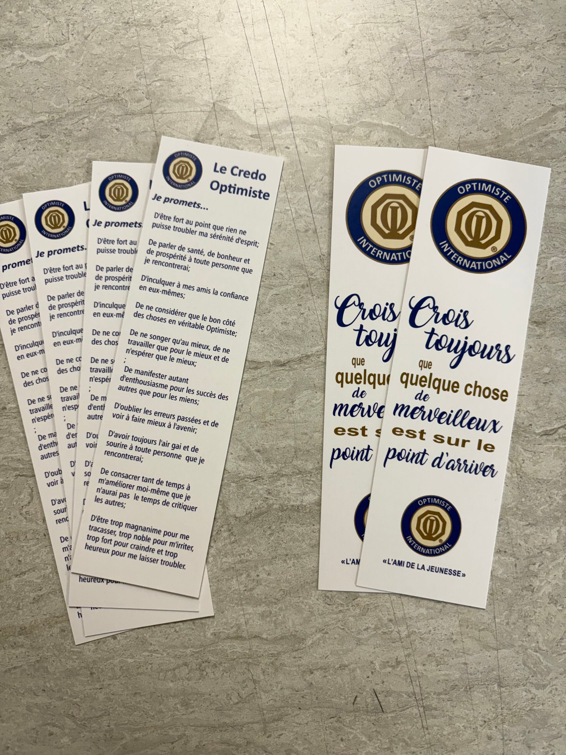 French bookmark